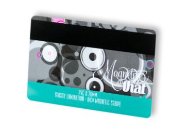 pvc card with magnetic stripes for access control